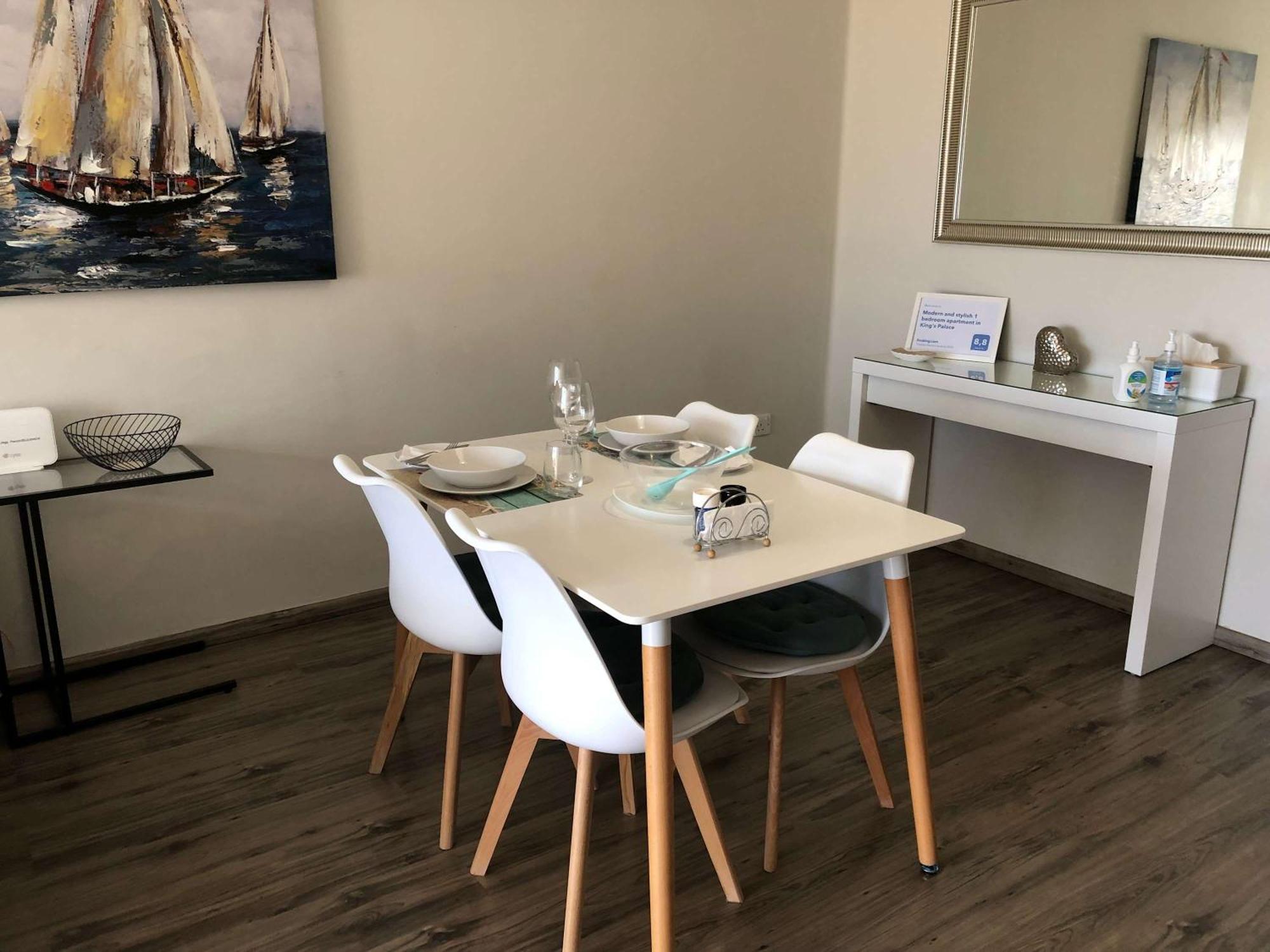 Kings Palace - Modern And Stylish 1 Bedroom Apartment Paphos Eksteriør bilde